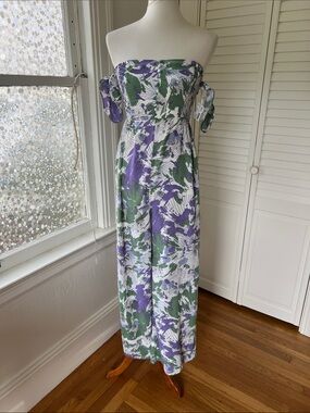 Lush Off the Shoulder Floral Jumpsuit
